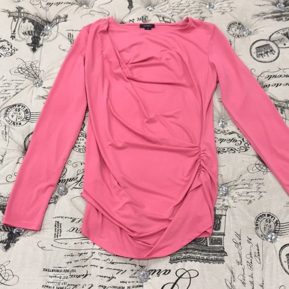 Halogen Drape Front Jersey Top - Picture 2 of 5